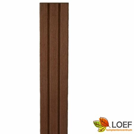 Hardhouten paal 59 x 59 x 2750 mm - afbeelding 2