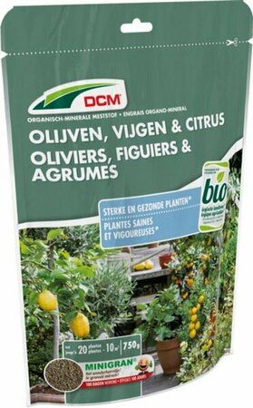 DCM Olijf/Vijg/Citrus Meststof 750 Gram